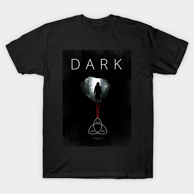 Dark - TV Serie Minimal Alternative Fanart T-Shirt by HDMI2K